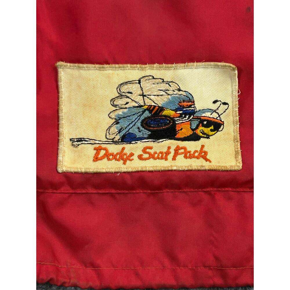 Vintage Late 1960s Dodge Scat Pack Racing Team Talon Zip NHRA/Mopar Jacket M - Picture 6 of 13